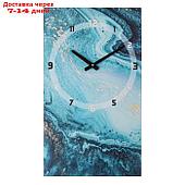 Часы-картина настенные, серия: Интерьер, "Море", плавный ход, 35 х 60 см