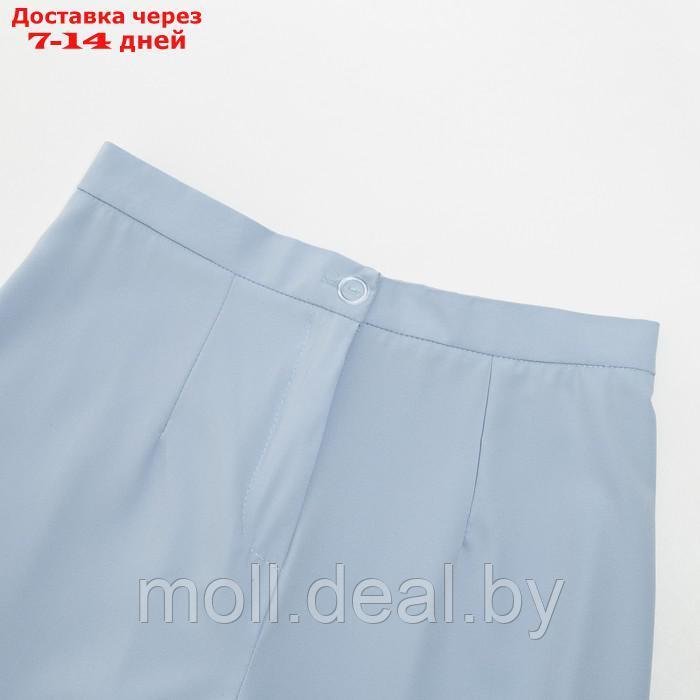 Костюм женский (жакет, брюки) MINAKU: Green trend цвет голубой, размер 44 - фото 2 - id-p213486874