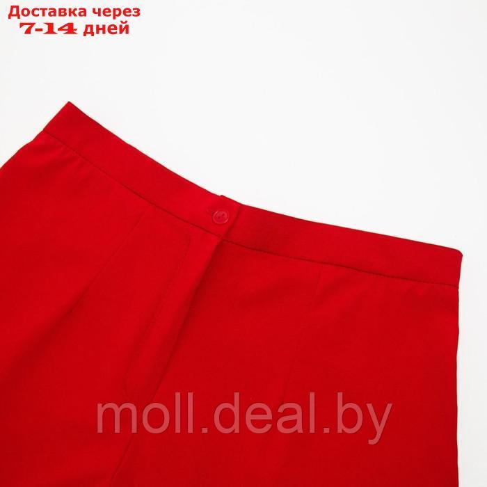 Костюм женский (жакет, брюки) MINAKU: Green trend цвет красный, размер 42 - фото 2 - id-p213486875
