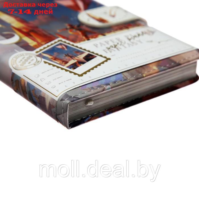 Записная книжка подарочная А6 96 л, цветной блок,с хлястиком,обложка пвх, Стихия неба МИКС - фото 7 - id-p213488020
