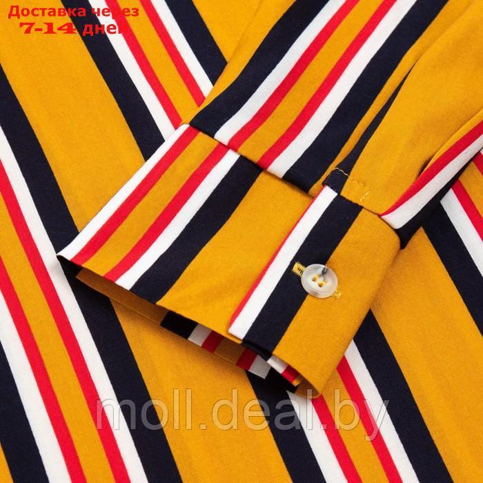 Костюм женский (рубашка, шорты) MINAKU: Enjoy цвет жёлтый, размер 46 - фото 9 - id-p213486907