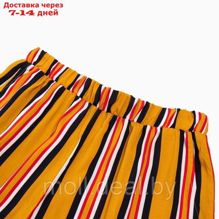 Костюм женский (рубашка, шорты) MINAKU: Enjoy цвет жёлтый, размер 48 - фото 2 - id-p213486909