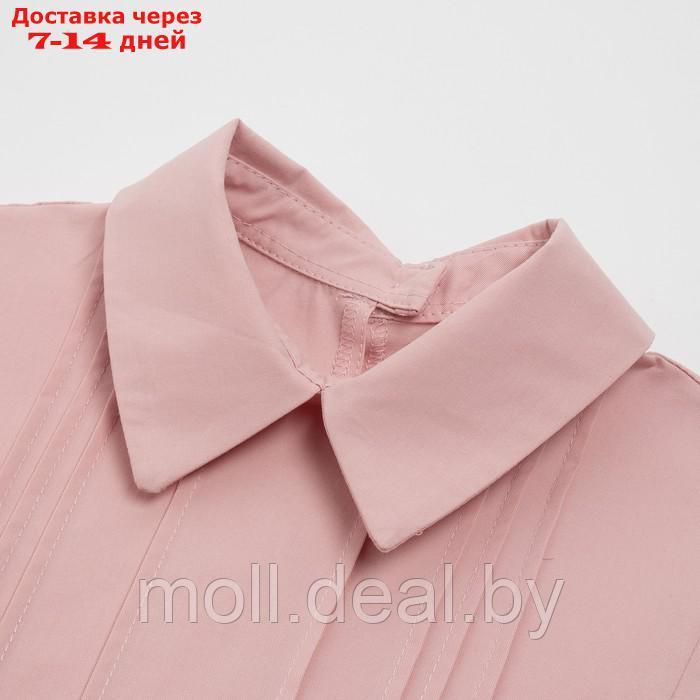 Костюм женский (рубашка, шорты) MINAKU: Enjoy цвет розовый, размер 48 - фото 2 - id-p213486913