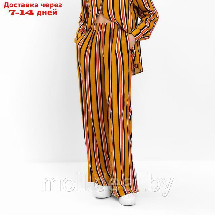 Комплект женский (рубашка, брюки) MINAKU: Enjoy цвет желтый, р-р 46 - фото 3 - id-p213486923