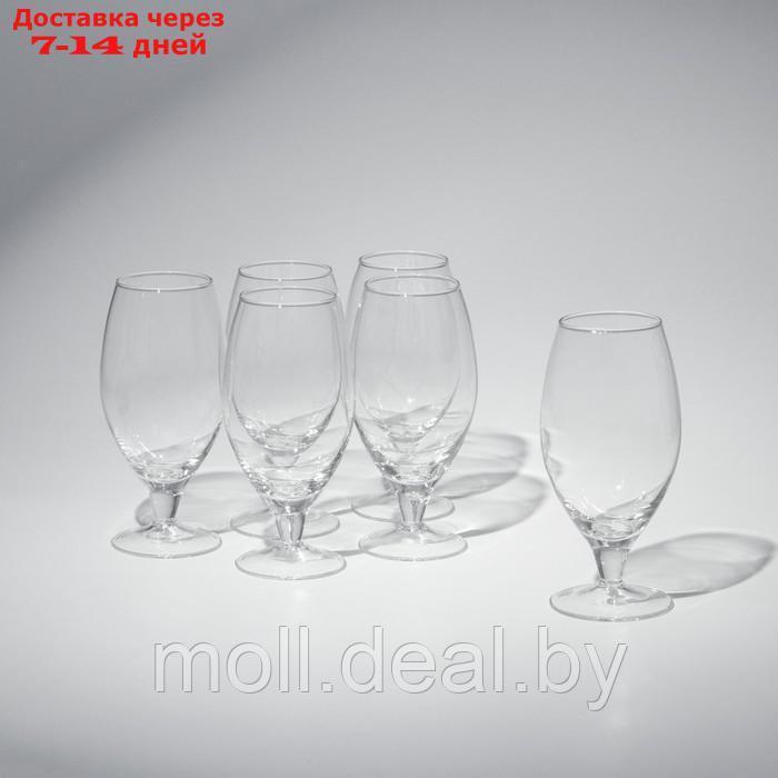 Набор бокалов для вина "White wine glass set", 230мл стеклянный, набор 6 шт - фото 1 - id-p213485939