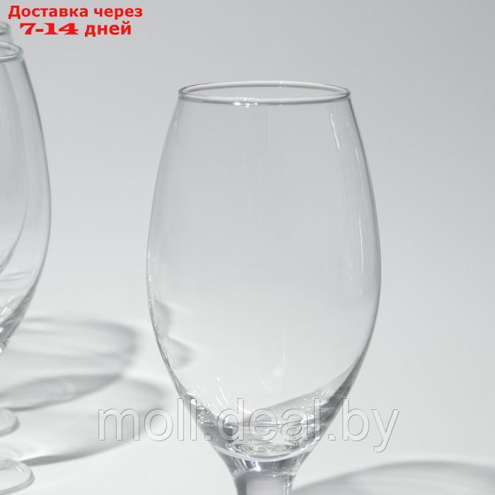 Набор бокалов для вина "White wine glass set", 230мл стеклянный, набор 6 шт - фото 3 - id-p213485939