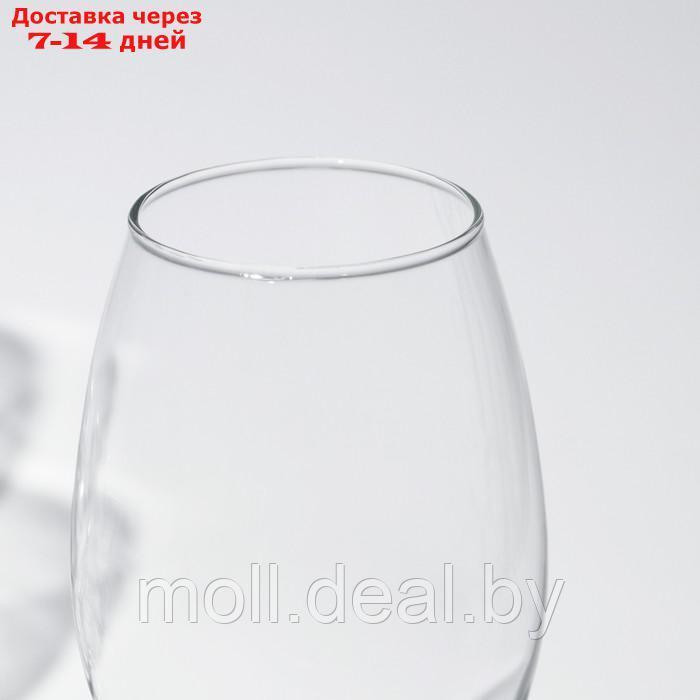 Набор бокалов для вина "White wine glass set", 230мл стеклянный, набор 6 шт - фото 5 - id-p213485939