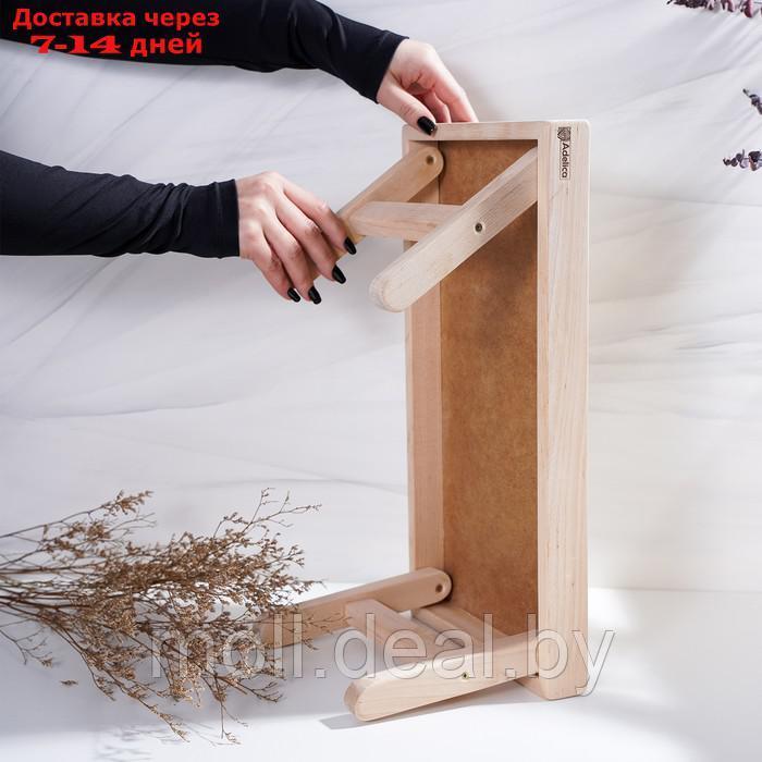 Столик-поднос для завтрака Adelica, 43×23×4 см, береза, в подарочной коробке - фото 8 - id-p213485955