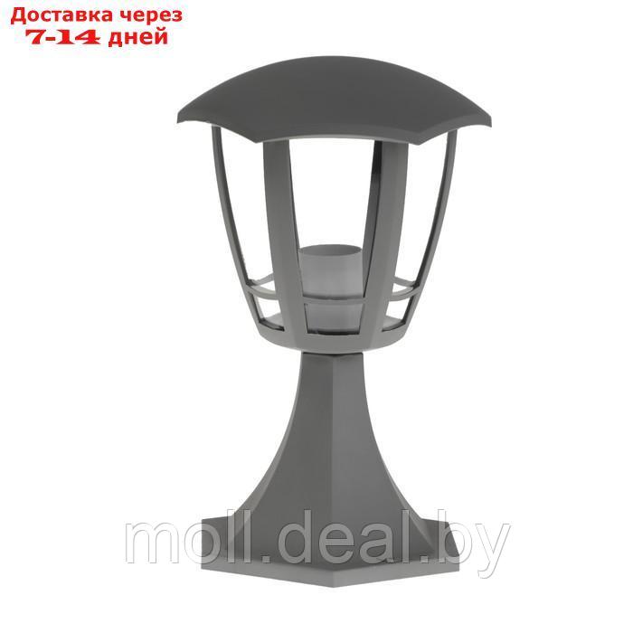 Светильник НТУ 07-60-003 У1 Валенсия 1, Е27, IP44, 60 Вт, серый