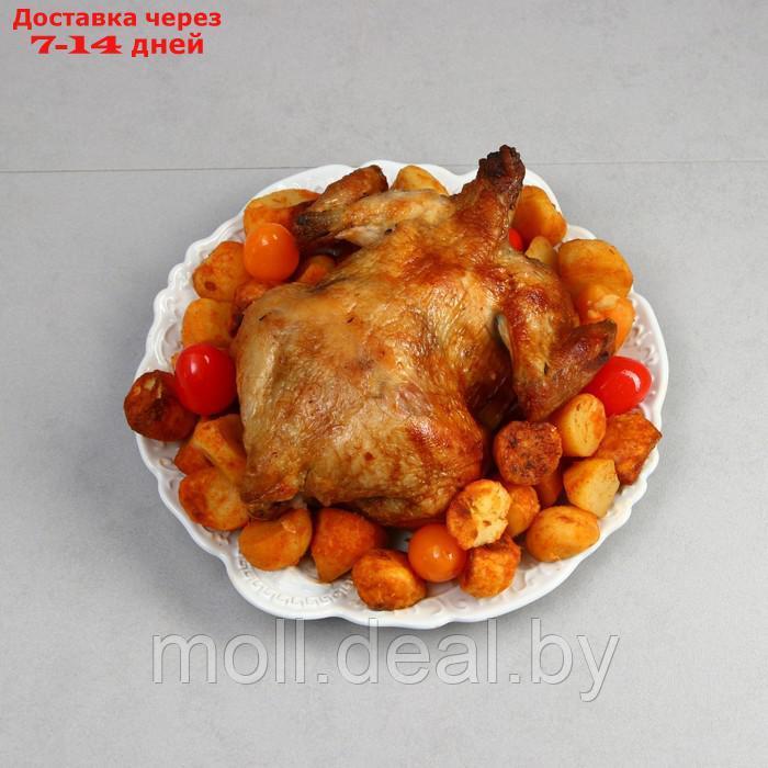 Набор блюд "Вероника", круглый, средний, фарфор, Иран - фото 7 - id-p213488645