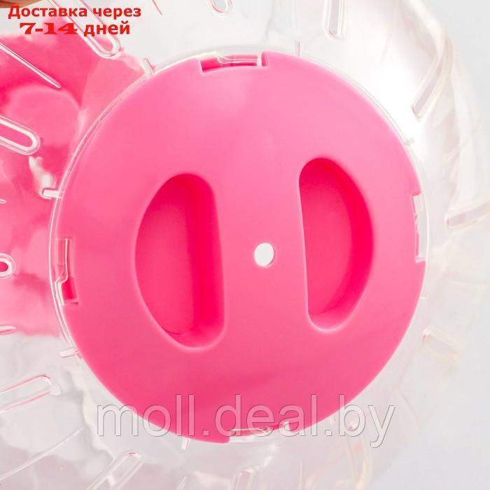 Шар для грызунов Carno, 18,5 см, розовый - фото 4 - id-p213479475