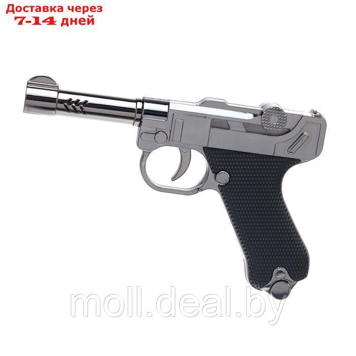Зажигалка газовая "Пистолет", пьезо, 1 х 3 х 7.4 см - фото 1 - id-p213485351
