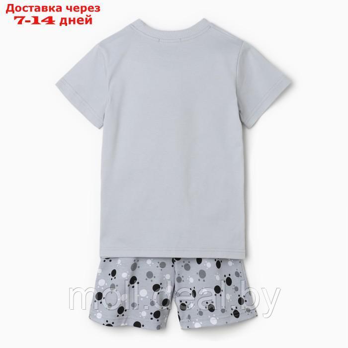 Пижама для мальчика, цвет серый, рост 92 см - фото 5 - id-p213487583