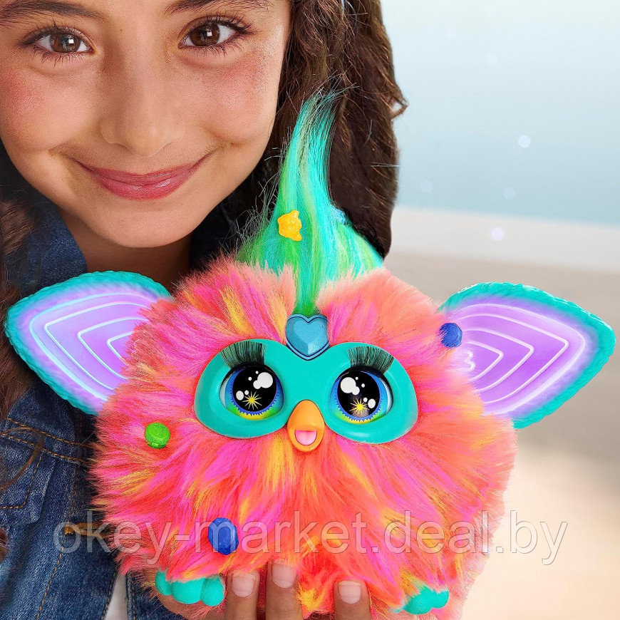 Интерактивная игрушка Ферби (Furby) Coral Hasbro F6744 - фото 8 - id-p213537729