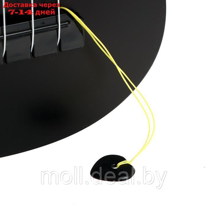Игрушка музыкальная - гитара "Стиль", 4 струны, 57 см., цвет чёрный - фото 4 - id-p213486594