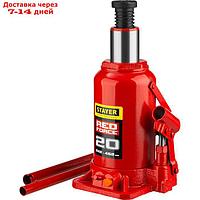 Домкрат бутылочный гидравлический STAYER RED FORCE 43160-20_z01, 242-452 мм, 20 т