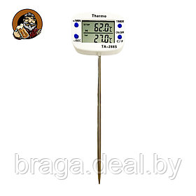 Термометр цифровой TA-288s, со звуковым оповещением, щуп 14 см