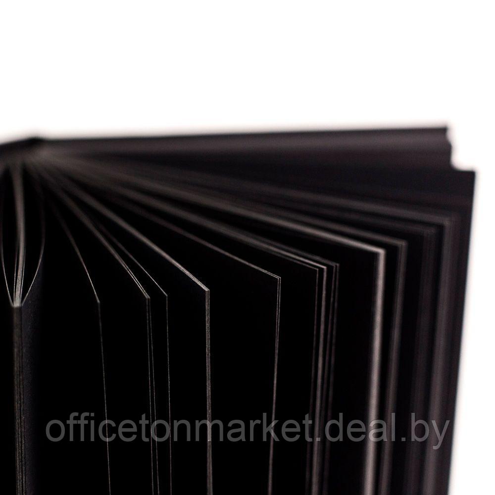 Скетчбук для графики "GrafArt. Total Black", 14.5x19 см, 150 г/м2, 80 л, черный - фото 2 - id-p213539315