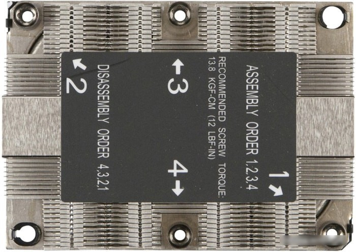 Кулер для процессора Supermicro SNK-P0067PSMB - фото 3 - id-p213222603