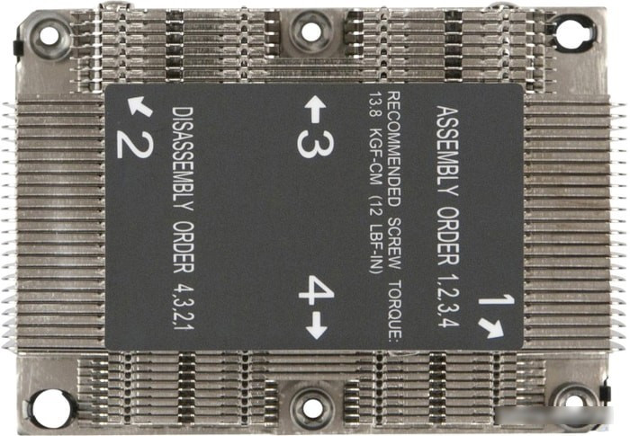 Кулер для процессора Supermicro SNK-P0068PSC - фото 3 - id-p213222608