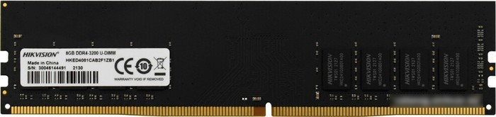 Оперативная память Hikvision 8ГБ DDR4 3200 МГц HKED4081CAB2F1ZB1/8G - фото 1 - id-p213228259