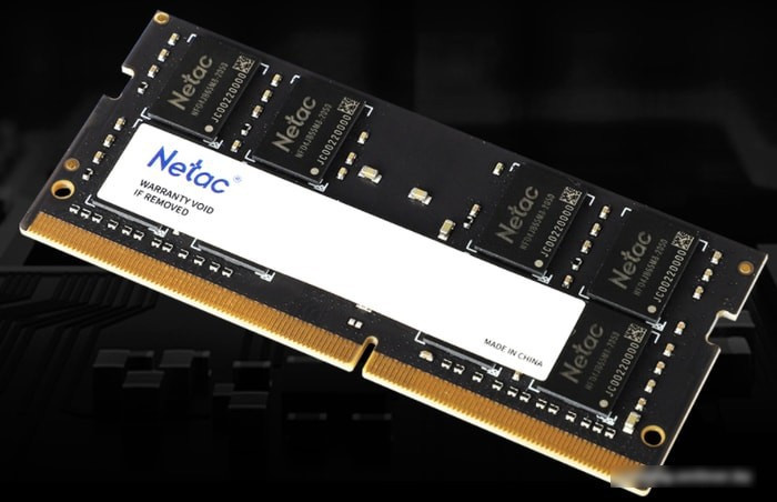 Оперативная память Netac Basic 16GB DDR4 SODIMM PC4-25600 NTBSD4N32SP-16 - фото 4 - id-p213228294