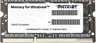 Оперативная память Patriot Memory for Ultrabook 4GB DDR3 SO-DIMM PC3-12800 (PSD34G1600L2S)