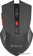 Мышь Defender Accura MM-275 (черный/красный)