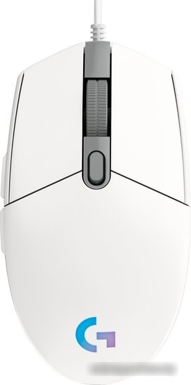 Игровая мышь Logitech G102 Lightsync (белый) - фото 1 - id-p213225730