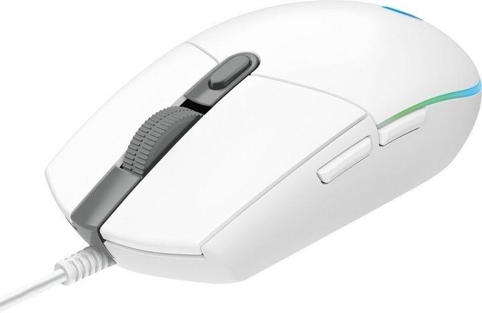 Игровая мышь Logitech G102 Lightsync (белый) - фото 4 - id-p213225730