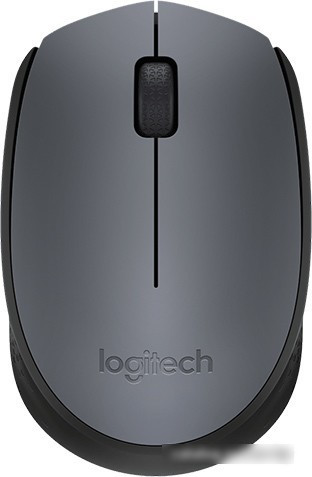 Мышь Logitech M170 Wireless Mouse Gray/Black [910-004642] - фото 1 - id-p213225657