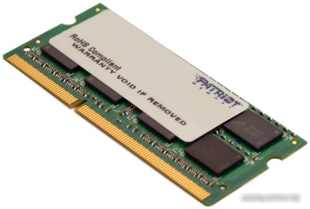 Оперативная память Patriot Signature 4GB DDR3 SO-DIMM PC3-10600 (PSD34G13332S) - фото 2 - id-p213228357