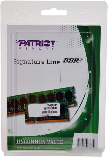 Оперативная память Patriot Signature 4GB DDR3 SO-DIMM PC3-10600 (PSD34G13332S) - фото 3 - id-p213228357