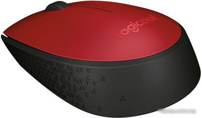 Мышь Logitech M171 Wireless Mouse красный/черный [910-004641] - фото 3 - id-p213225649