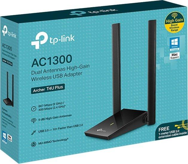 Wi-Fi адаптер TP-Link Archer T4U Plus - фото 5 - id-p213227220