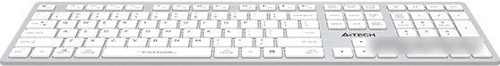 Клавиатура A4Tech Fstyler FX50 (белый) - фото 3 - id-p213224381
