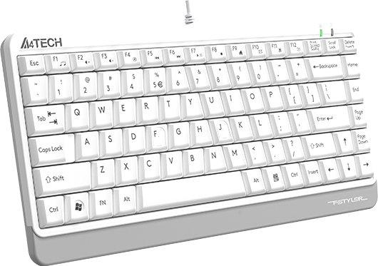Клавиатура A4Tech Fstyler FKS11 (белый/серый) - фото 2 - id-p213224373