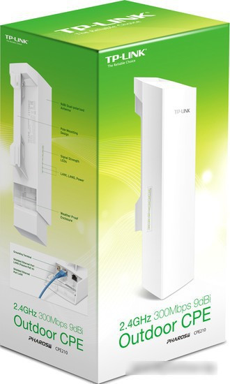 Точка доступа TP-Link CPE210 - фото 4 - id-p213227318