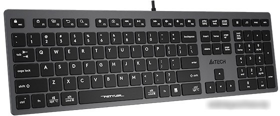 Клавиатура A4Tech FX50 (серый) - фото 3 - id-p213224405
