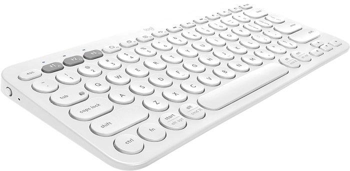 Клавиатура Logitech Multi-Device K380 Bluetooth (белый) - фото 2 - id-p213224505