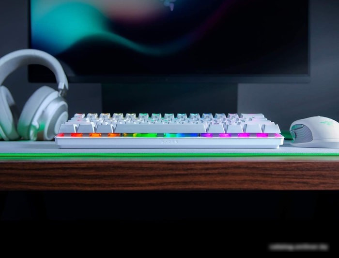 Клавиатура Razer Huntsman Mini Linear (белый) - фото 5 - id-p213224528