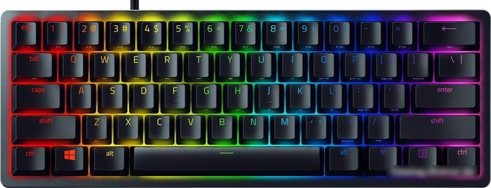 Клавиатура Razer Huntsman Mini Clicky (черный) - фото 1 - id-p213224545