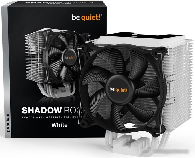 Кулер для процессора be quiet! Shadow Rock 3 White BK005 - фото 5 - id-p213223299