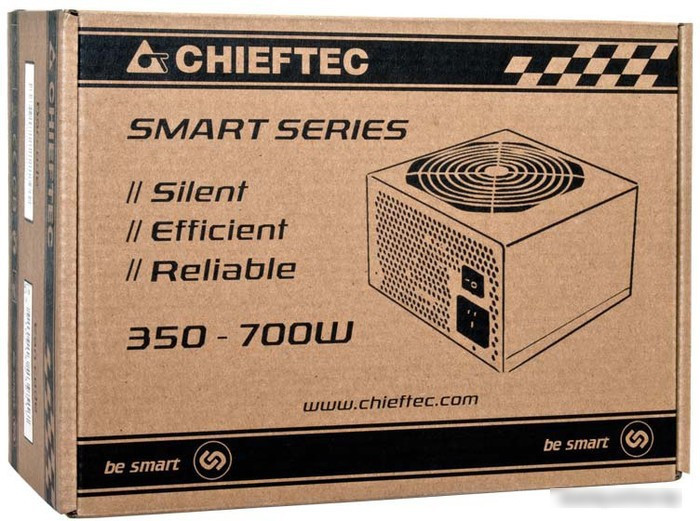 Блок питания Chieftec Smart 600W (GPS-600A8) - фото 4 - id-p213221882