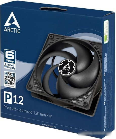 Вентилятор для корпуса Arctic P12 ACFAN00118A - фото 5 - id-p213223474