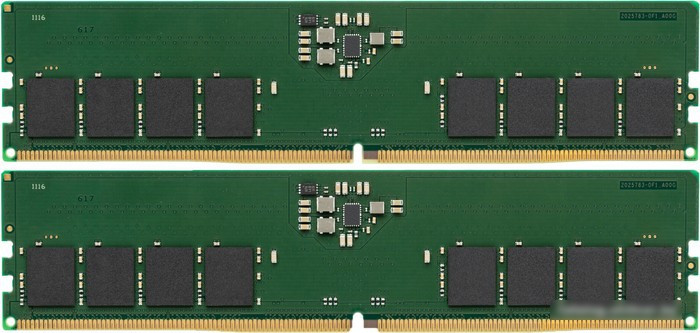 Оперативная память Kingston ValueRAM 2x16GB DDR5 PC5-38400 KVR48U40BS8K2-32 - фото 1 - id-p213227814