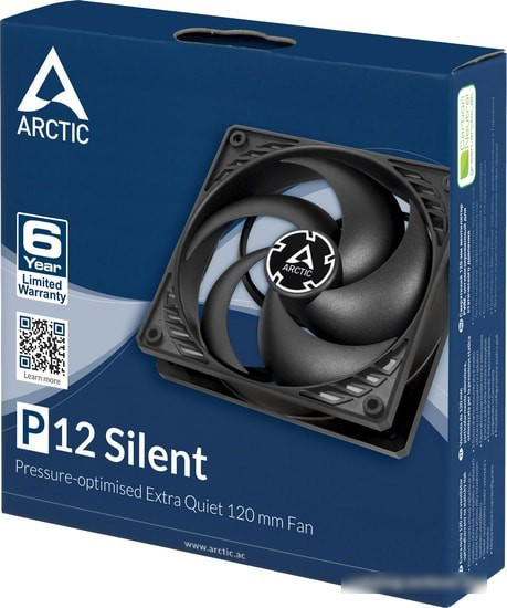Вентилятор для корпуса Arctic P12 Silent ACFAN00130A - фото 5 - id-p213223458