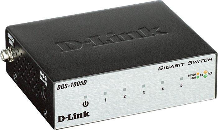 Неуправляемый коммутатор D-Link DGS-1005D - фото 2 - id-p213226620