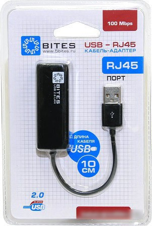 Сетевой адаптер 5bites UA2-45-02BK - фото 4 - id-p213223821