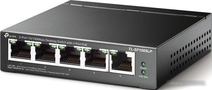 Коммутатор TP-Link TL-SF1005LP - фото 2 - id-p213226742